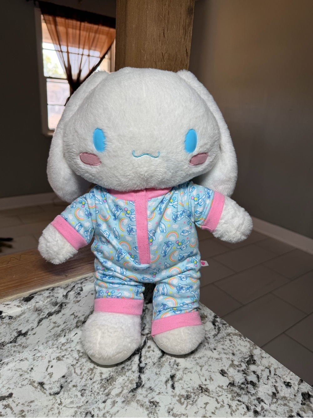 Sanrio Build A Bear Cinnamoroll Plush With Pajamas Outfit